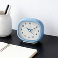 thumbnail image 1 of Dongrere Analog Alarm Clock with Colorful Dial, Small Alarm Clock, Easy to Set, Living Room Bedroom Decor, 4 Inch, Blue, 1 of 6