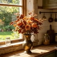 thumbnail image 1 of Dongrere Artificial Fall Branch with Maple Leaf & Pumpkin, Faux Autumn Decorative Stems for Thanksgiving Halloween Mantel Home Table Decor, 23.6 Inch, D, 1 of 8