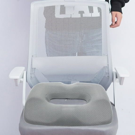 Dongrere Breathable Chair Cushion with Center Hole Seat Cushion for Office Chair & Car - Essential for Prolonged Sitting