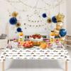Dongrere Celebration Tablecloths Disposable for Fishing Birthday Party Decorations 54*108In