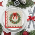 thumbnail image 1 of Dongrere Christmas Napkins 20-Pack of Holiday Party Napkins Multicolor Printed for Holiday Party Table Settings, 1 of 6