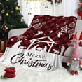 thumbnail image 1 of Dongrere Christmas Throw Blanket Flannel Winter Blanket for Office Chair Small Printed Blanket for Indoor & Outdoor, Warm Holiday Gift, 1 of 6