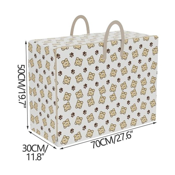 Dongrere Clothes Storage for Closets, Under Bed StorageFOR Home, Zipper Fabric Organizer for Dorm