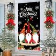 thumbnail image 1 of Dongrere Decorative Door Cover for Christmas Porch Decor Reusable Door Curtain for Christmas Door Decorations Hanging Banner for Indoor Outdoor Holiday Decor 35 X 79 Inch, 1 of 6