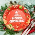 thumbnail image 1 of Dongrere Disposable Plates Set for 10 Santa Claus Paper Plates for Stress-Free Holiday Entertaining, 1 of 7