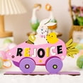 thumbnail image 1 of Dongrere Easter Decorations for Home, Easter Table Centerpiece Signs, Wooden Easter Decoration, Tabletop Decor for Party Spring Summer Holiday, 1 of 9