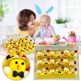 thumbnail image 1 of Dongrere Easter Toys Easter Chick Stuffed Mini Chicken Stuffed Animal Plush Doll for Easter Party Favors Easter Egg, 18Pcs, 1 of 9