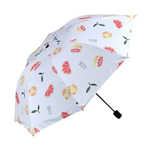 Dongrere Folding Outdoor Umbrella for Rain, Travel Umbrella for Sun Protection, Portable Sunshade for Bag