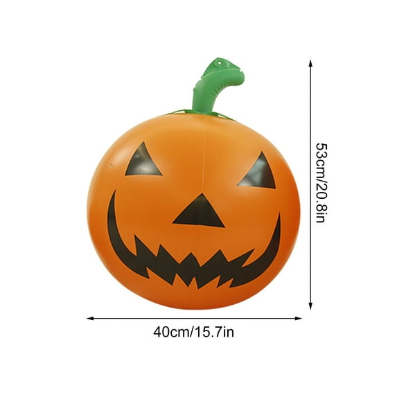 Dongrere Inflatable Pumpkin Decor for Halloween Decorations Outdoor Outdoor Blow-Up Yard Decoration for Parties & Photo Backdrops