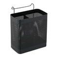 thumbnail image 1 of Dongrere Kitchen Utensil Holder with 2 Compartments, Stainless Steel Hanging Tableware Holder, 5" x 2.8" x 5.3", Black, 1 of 6