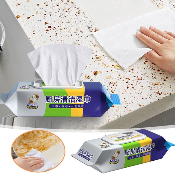 Dongrere Kitchen Wipes for Daily Cleaning Kitchen Towels Disposable Cleaning Towel for Holiday Kitchen Business Resturant