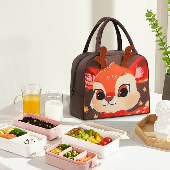 Dongrere Leak-Proof Lunch Bag with Insulated Lining for Winter Insulated Tote for Lunch, Groceries & Picnics Meals Warm Bag for Commuters