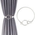 thumbnail image 1 of Dongrere Magnetic Curtain Tiebacks Curtain Holdbacks for Window Decorative Curtain Ties for Living Room, Bedroom, Office, 1 of 6