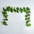 thumbnail image 1 of Dongrere Maple Leaf Vines for Wedding Fake Ivy Garlands for Decoration Green Plants for Decorating, 1 of 1