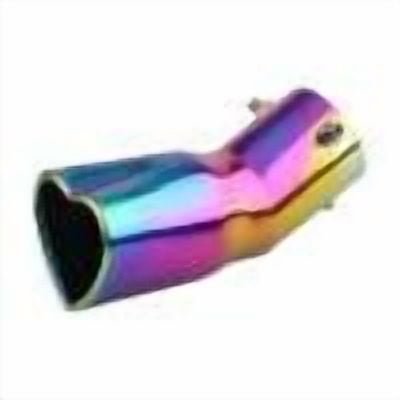 Dongrere Motorcycle Exhaust Manifold Car Modified Tail Throat Tail Throat Pipe Heart-shaped Exhaust Pipe