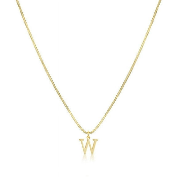 Dongrere Personalized Alphabet Necklace - Lightweight Letter Pendant for Women and Man, Jewelry Gift for Friend & Family
