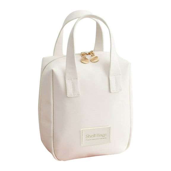 Dongrere Portable Makeup Organizer with Compartments & Handle, Tote Cosmetic Bag for Women, Dating Handbag for Makeup Organizer