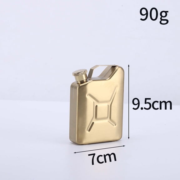 Dongrere Portable Wine Pot Pocket Wine Bottle Stainless Steel Small Wine Pot 5oz Birthday Gifts for Whisky Lovers