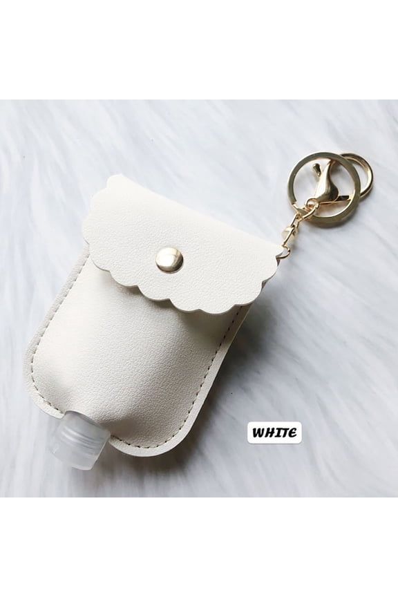 Refillable Keychain Bottle for Travel Essentials Bottle Keychain for Backpack Leakproof Dispenser for Hand-sanitizer, Lotion