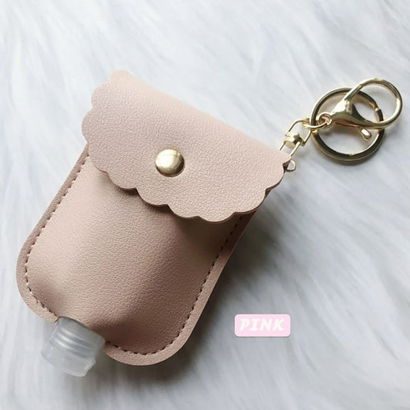 Dongrere Refillable Keychain Bottle for Travel Essentials Bottle Keychain for Backpack Leakproof Dispenser for Hand-sanitizer, Lotion