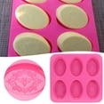 thumbnail image 1 of Dongrere Soap Molds 6-Cavity Silicone Molds for DIY Soap Making and Baking - Non-Stick, Flexible for Easy Release and Cleaning, 1 of 9