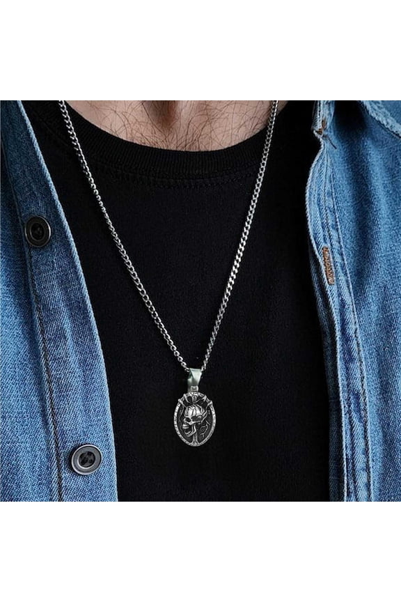 Spooky Halloween Necklace Pendant Necklace for Decor Halloween Jewelry for Party