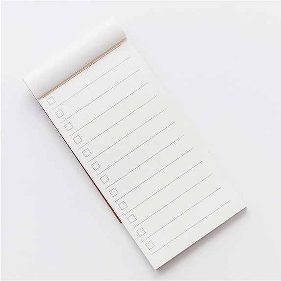 Dongrere Tearable Kraft Paper Notepad, Portable Note, Pocket Notebook, to Do List Organizer for Office Home Supplies, 2.8x5.5 Inch