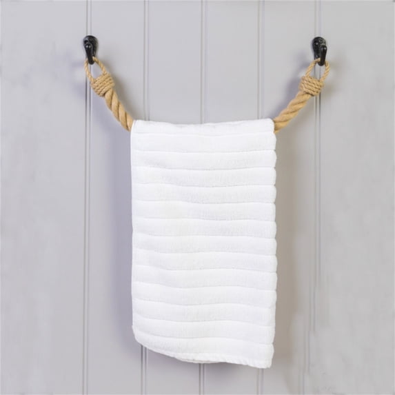Dongrere Toilet Paper Holder, Rope Rolls Paper Holder Portable for Bathroom Kitchen Entryway Bedroom, 18.9 Inch