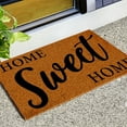 thumbnail image 1 of Dongrere Welcome Doormat Door Mat Outside Entrance Alphabet Mats Khaki, 1 of 6
