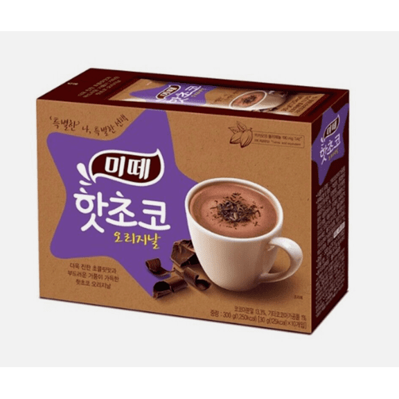 Dongsuh Korean Hot Chocolate Mitte Hot Choco Original Flavor   10T 30g x 10