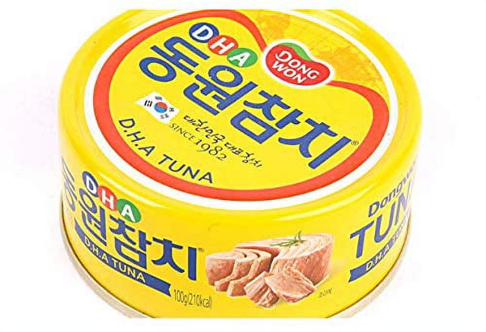 Dongwon DHA Tuna Can 100g DHA Korean Canned Tuna (Pack of 12)
