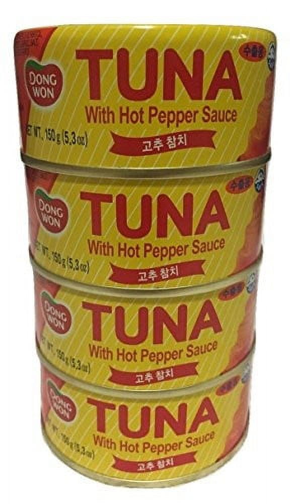 Dongwon Tuna, Hot Pepper, 5.35 Oz