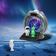 Dongyi Alien Projection Lamp with Remote-Aurora Galaxy Night Light,Interactive Plasma Ball&Clock Display,Sci-Fi LED Lamp for Bedroom,Gaming Room,Kids&Adult