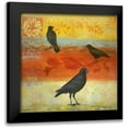 thumbnail image 1 of Donharl, Margaret 20x20 Black Modern Framed Museum Art Print Titled - Crow Crossroads, 1 of 5