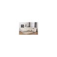 thumbnail image 1 of Donivi LED Faux Leather Reclining Sectional in White, 1 of 14
