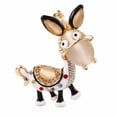 thumbnail image 1 of Donkey Handbag Pendant Crystal Keyrings Keychains for Car Purse Bag Buckle Party Gift Key Chains Holder(Donke), 1 of 9
