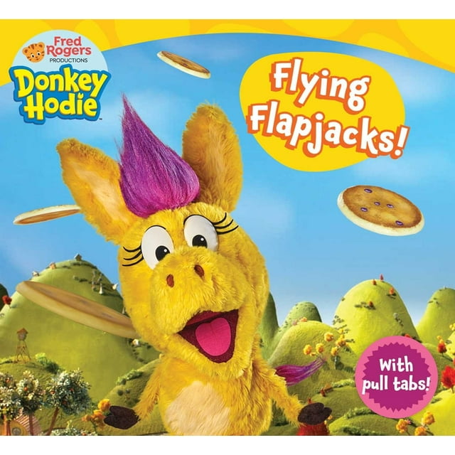 Donkey Hodie Flying Flapjacks! (Board book)