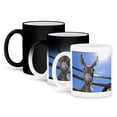 thumbnail image 1 of 3dRose, Donkey in a farm, 11oz Magic Transforming Mug, 1 of 8