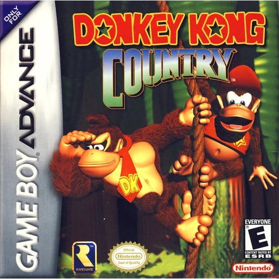 Restored Donkey Kong Country - Nintendo Game Boy Advance