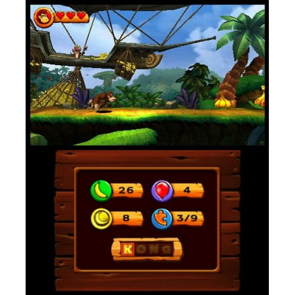 Donkey Kong Country Return 3ds