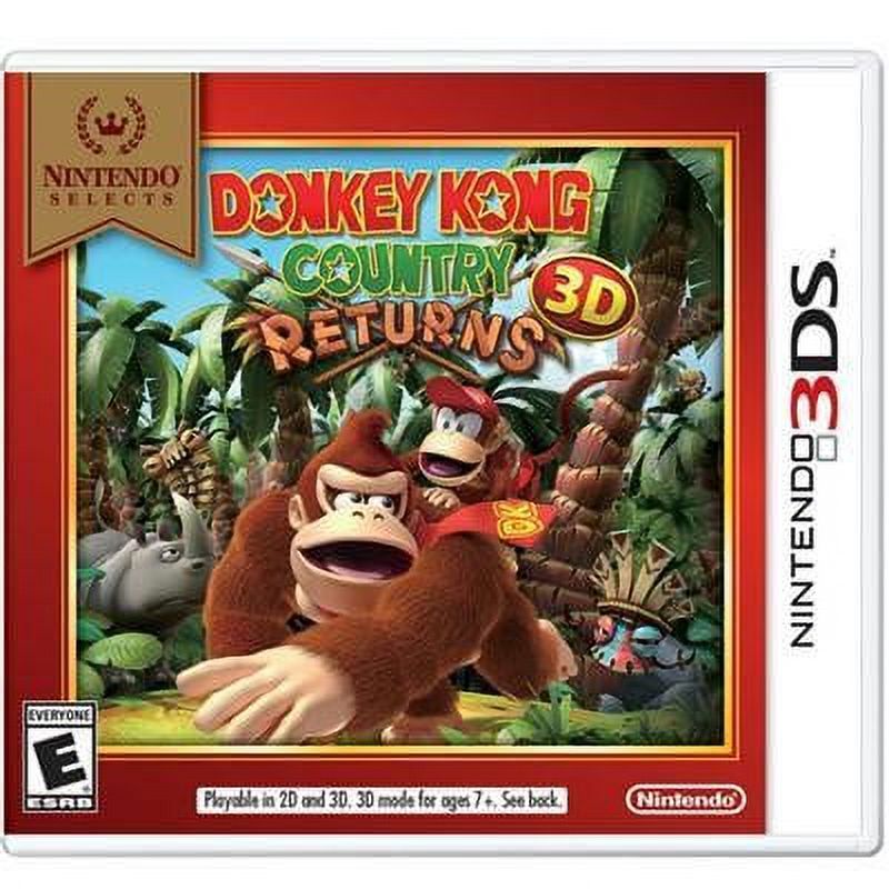 Donkey Kong Country Return 3ds - image 1 of 9