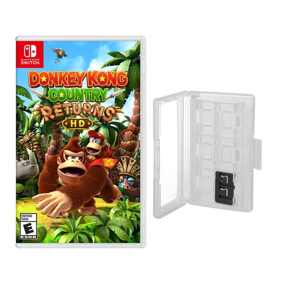 Donkey Kong Country Returns Game & Game Caddy