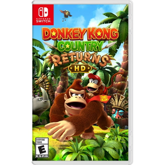 Donkey Kong Country Returns HD - Nintendo Switch- (International/Region Free)