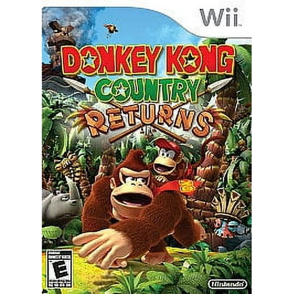 Donkey Kong Country Returns - WII