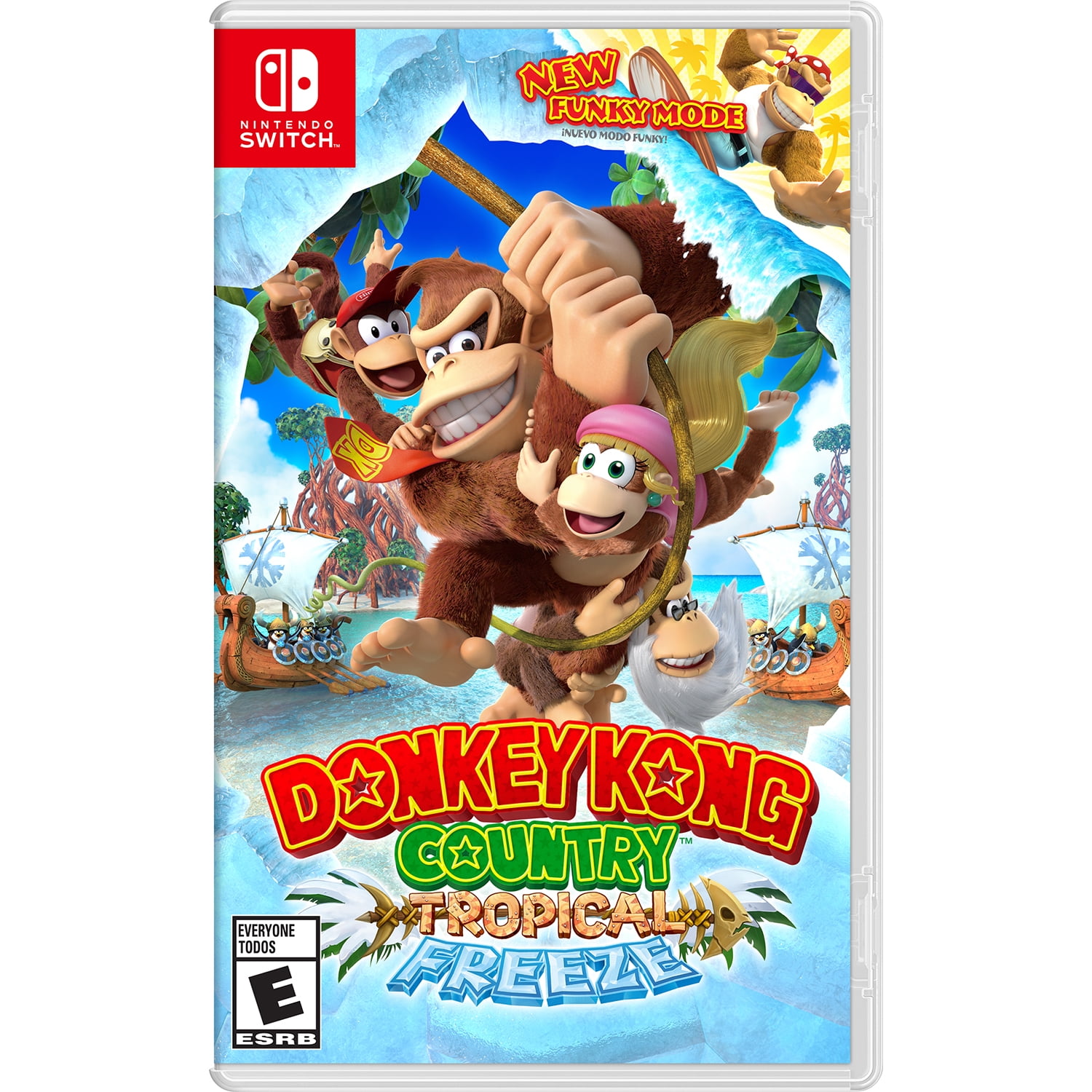Donkey Kong Country: Tropical Freeze - Nintendo Switch -Japanese Version