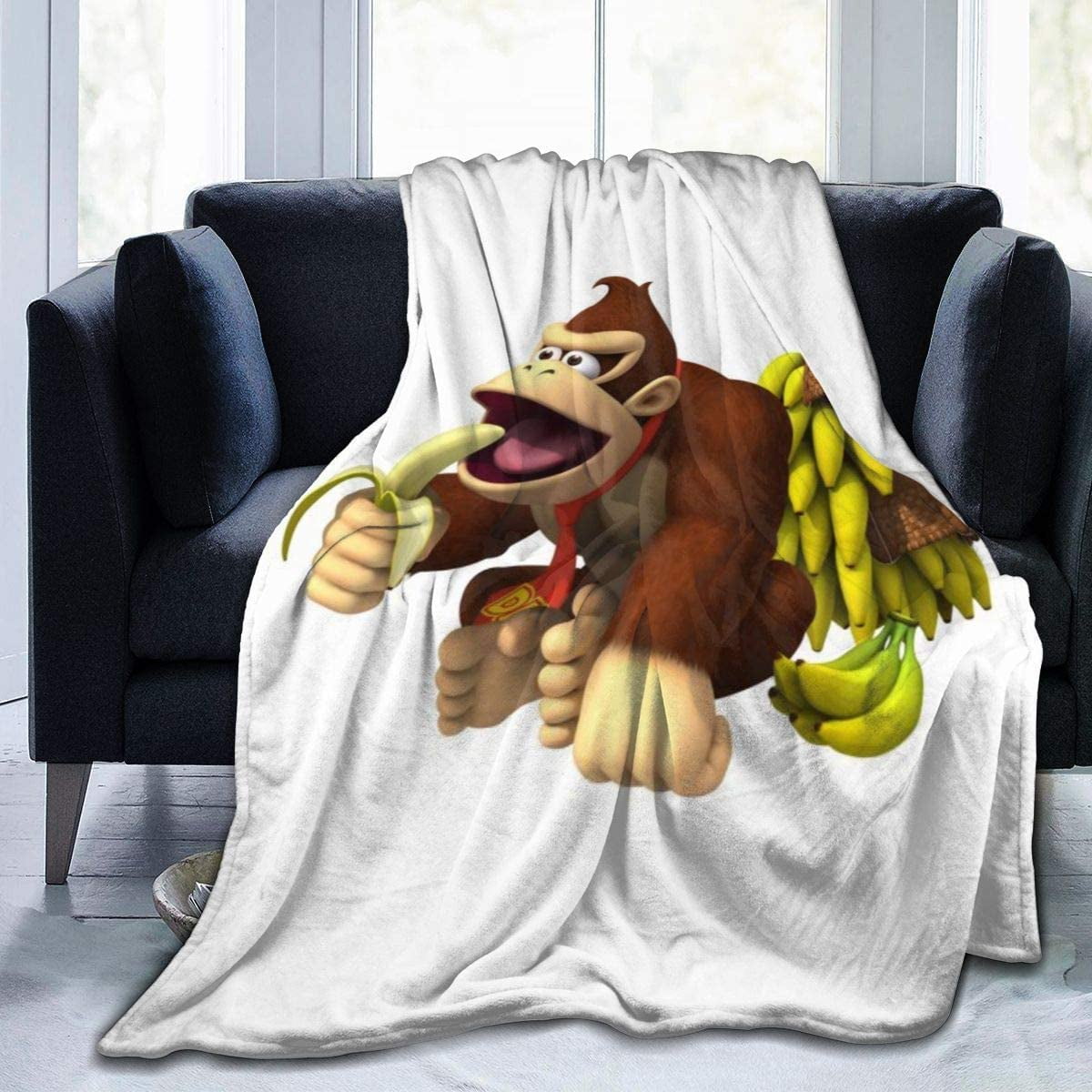 Donkey Kong Fashion Decke Ultra Soft Throw Blanket Bed Flannel Fleece