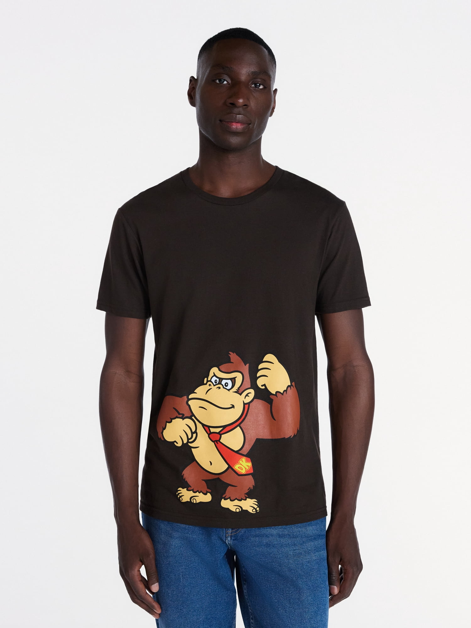 Donkey Kong Men’s Graphic Tee, Sizes S-3XL