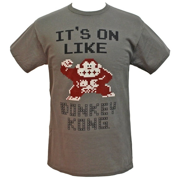 Donkey Kong Mens T-Shirt - It's on Like Donkey Kong (Small)