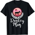 thumbnail image 1 of Donkey Mom - Zookeeper Animal Lover Mule Farmer T-Shirt, 1 of 4