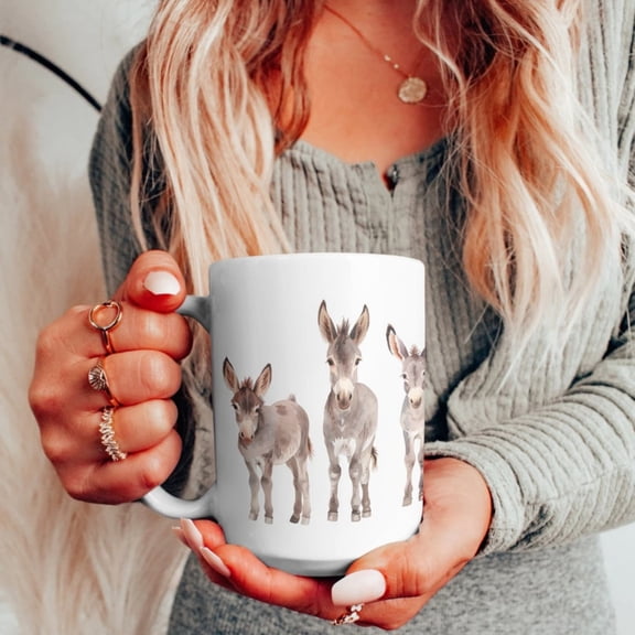 Donkey Mug, Donkey Gif, oz Mug, Donkey Gift Ideas, Mothers Day Gift Basket, Animal Lovers Gift, Gif Wo, Gift , Gift, Mug.